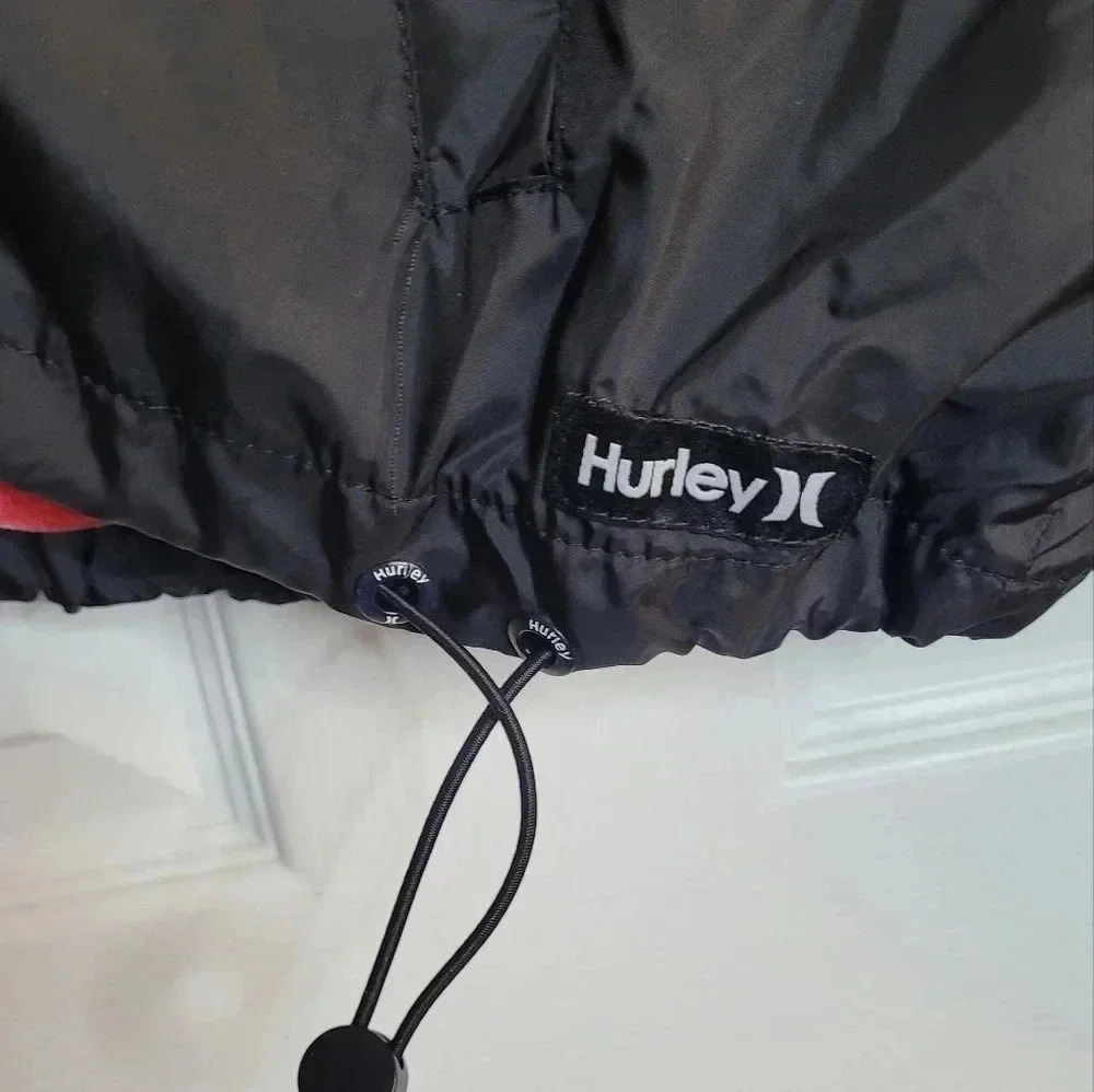 HURLEY Urban Windbreaker Hoodie, Women's Jacket.  Size Medium - Picture 8 of 13